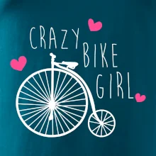 Crazy bike girl Crazy bike girl