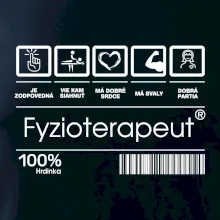 Čiarový kód fyzioterapeutka