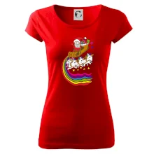 Santa a jednorožce (Pecka design)