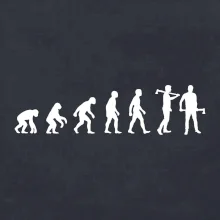 Evolúcia drevorubač - sekera