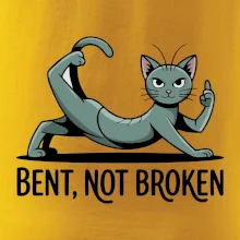 Bent, not broken zelená kočka