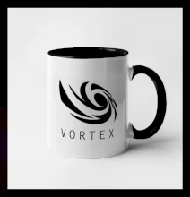 Vortex logo jednofarebné Vortex logo jednofarebné