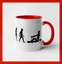 Evolúcia veslovanie 1 človek