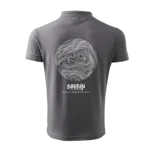 Boubín - vrstevnice v kruhu