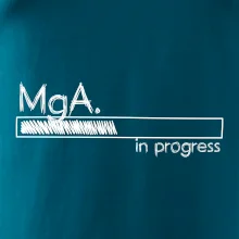 In progress titul MgA. magister / magistra umenia