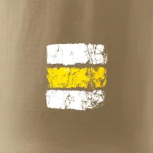 Turistická značka - žltá