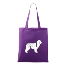 Novofundlandský pes - nápis v tele