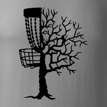 Disc golf pozor strom Disc golf pozor strom