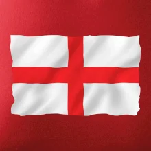 Anglická vlajka vejúca