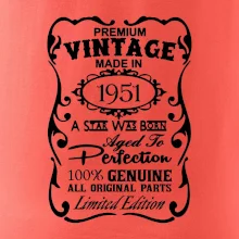 Vintage Etiketa - 1951