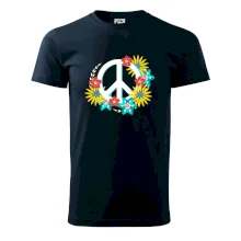 Peace symbol abstraktný