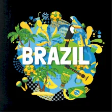 Brazília Farebný obrázok