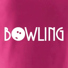 Bowling nápis Bowling nápis