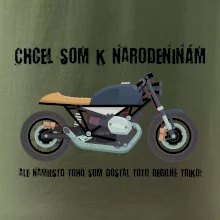 Chcel som motorku - narodeniny