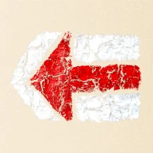 Párová turistická značka  červená Párová turistická značka  červená