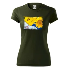 Ukrajina slnečnice a kroj Ukrajina slnečnice a kroj