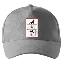 Tričko pre odporcov sraní na chodníku