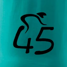 Cyklista oslavuje štyridsaťpäťku (45)