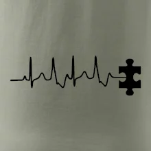 EKG puzzle rozpojené