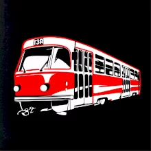 Električka T3R farebná Električka T3R farebná