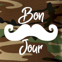 Mustache Bon Jour