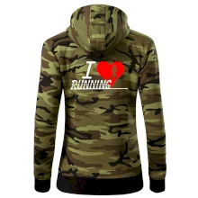 I love running dievča