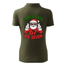 Santa says 67
