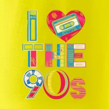 Aj love 90s - srdce a kazeta