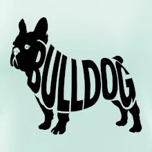 Bulldog nápis v tele