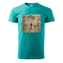 Egyptské hieroglyfy parašutista Egyptské hieroglyfy parašutista