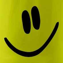 Emoji bez obrysu - usmev