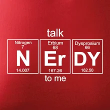 Talk nerdy - periodická tabuľka