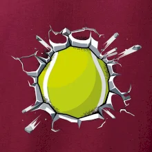 Tenisová loptička v triku