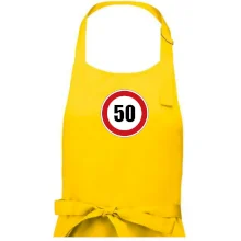 Dopravná značka - obmedzenie rýchlosti 50 Dopravná značka - obmedzenie rýchlosti 50