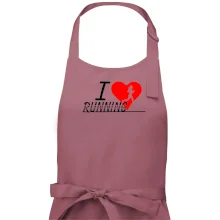 I love running dievča