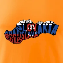 Mapy - názvy miest - Slovensko