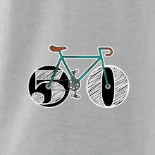 Narodeniny 50 rokov na bicykli