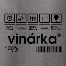 Čiarový kód - vinárka