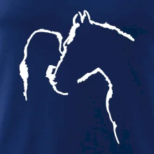 Kôň a ja silueta Kôň a ja silueta