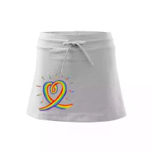 Srdce pride dúha kreslená Srdce pride dúha kreslená