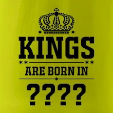 Kings are born in   (Vlastný mesiac narodenia)