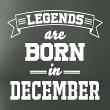 Legends are born in December