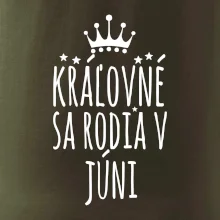Kráľovné sa rodia v júni