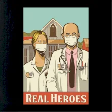 Covid - real heroes