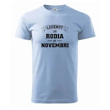 Legendy sa rodia v novembri