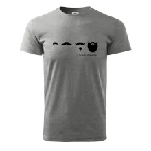 Evolution mustache Evolution mustache