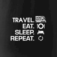 Eat sleep travel - Veľký príves