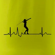 EKG hod oštepom žena