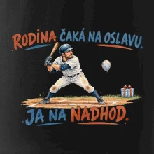 Rodina čaká na oslavu ja na nadhod