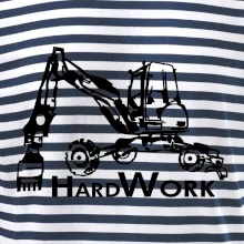 Hard Work kráčajúce rýpadlo